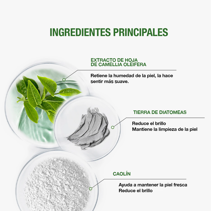 GREENMASK® -  MASCARILLAS DE TE VERDE - COMPRA 1 Y LLÉVATE 3