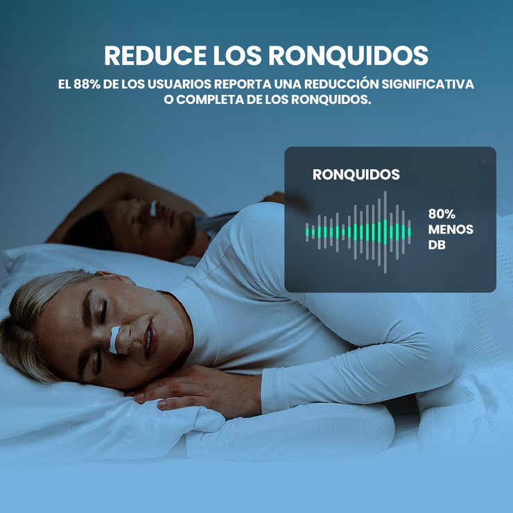 Nasoflex® – Dilatador Nasal Anti-Ronco & Performance Respiratória