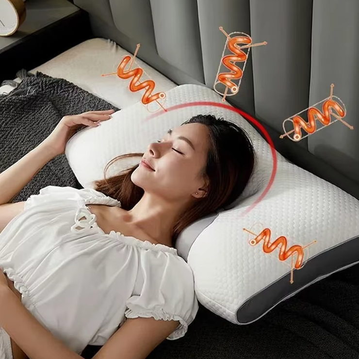 SonoMax® – Almohada Ortopédica Cervical Ergonómica | Compre 1, Lleve 2